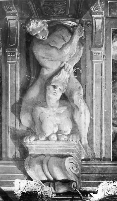 Guerriero e Arpia da Guercino